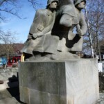 Das Denkmal für die Gefallenen des 1. und 2. Weltkrieg